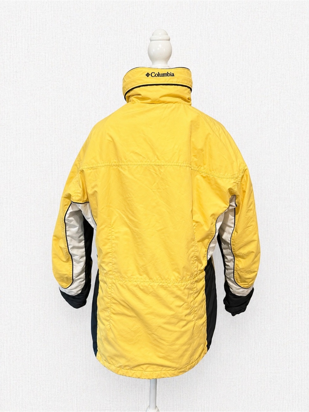 Columbia Yellow Jacket with Black & White Panels - Picture 2 of 2